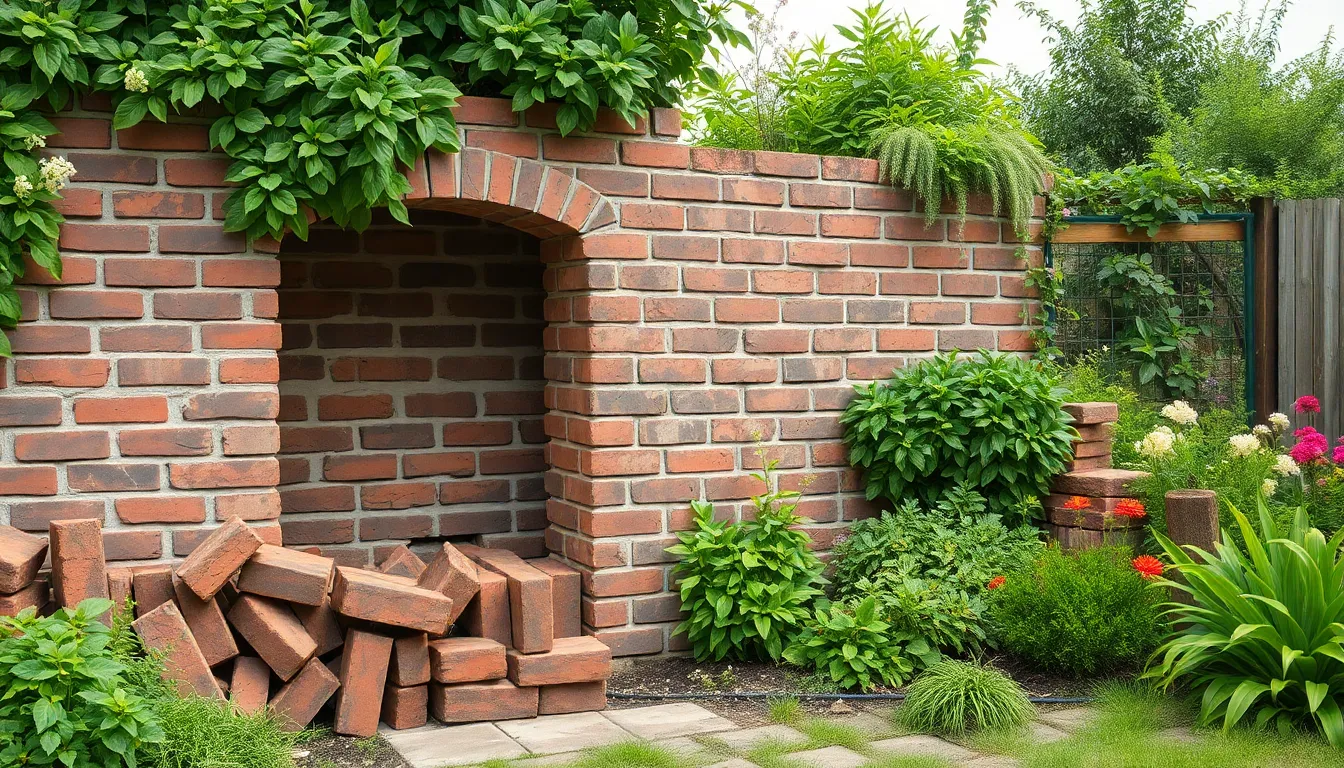 25 Stunning Garden Brick Wall Ideas to Transform Your Outdoor Space in 2025 16 25 Stunning Garden Brick Wall Ideas to Transform Your Outdoor Space in 2025 15