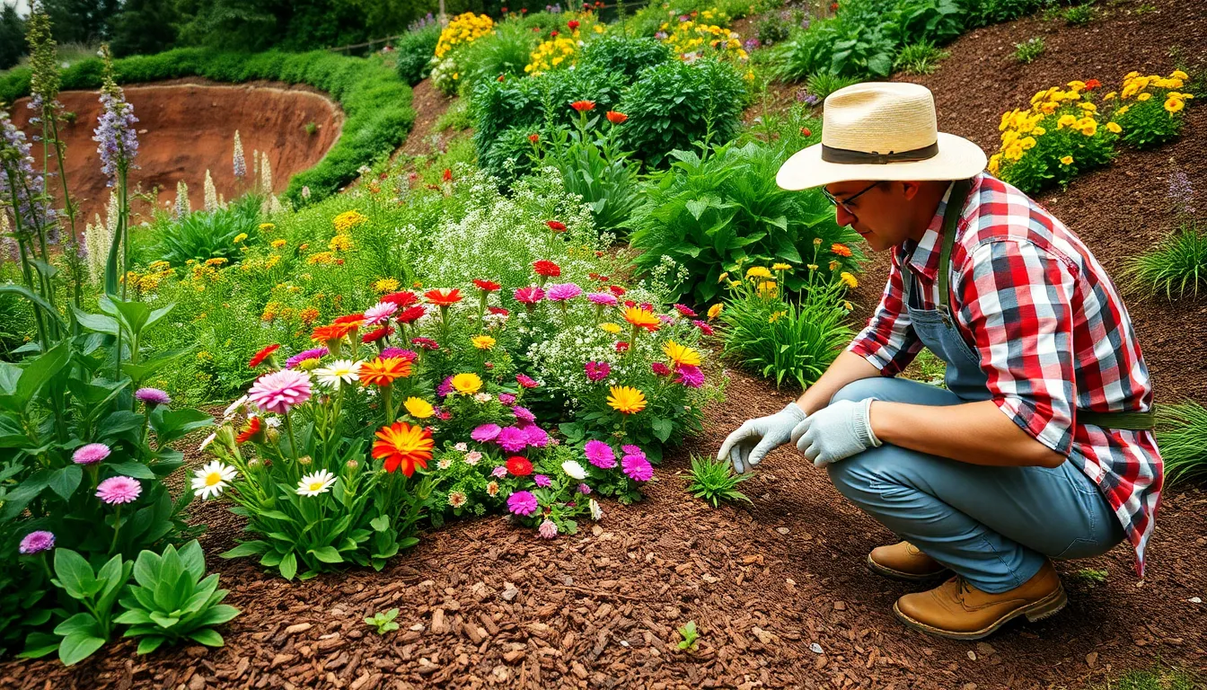 20 Stunning Garden on a Hill Ideas to Transform Your Sloped Yard 16 20 Stunning Garden on a Hill Ideas to Transform Your Sloped Yard 15