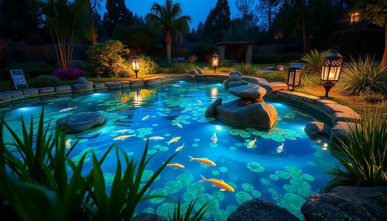27 Stunning Garden Pond Ideas to Transform Your Backyard Into a Peaceful Oasis 16 27 Stunning Garden Pond Ideas to Transform Your Backyard Into a Peaceful Oasis 15