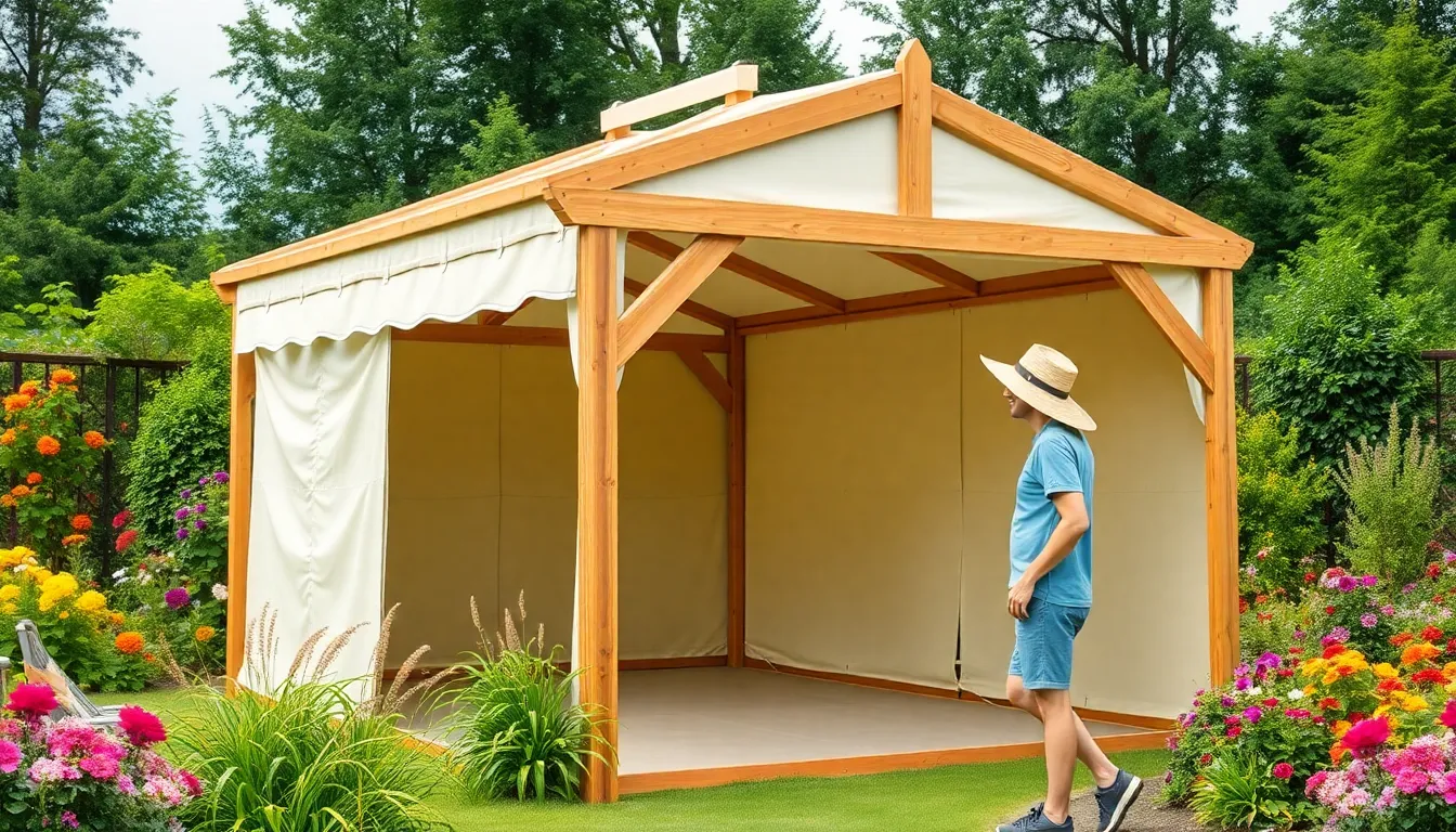 12 Creative Garden Shelter Ideas to Transform Your Outdoor Space Year-Round 16 12 Creative Garden Shelter Ideas to Transform Your Outdoor Space Year-Round 15