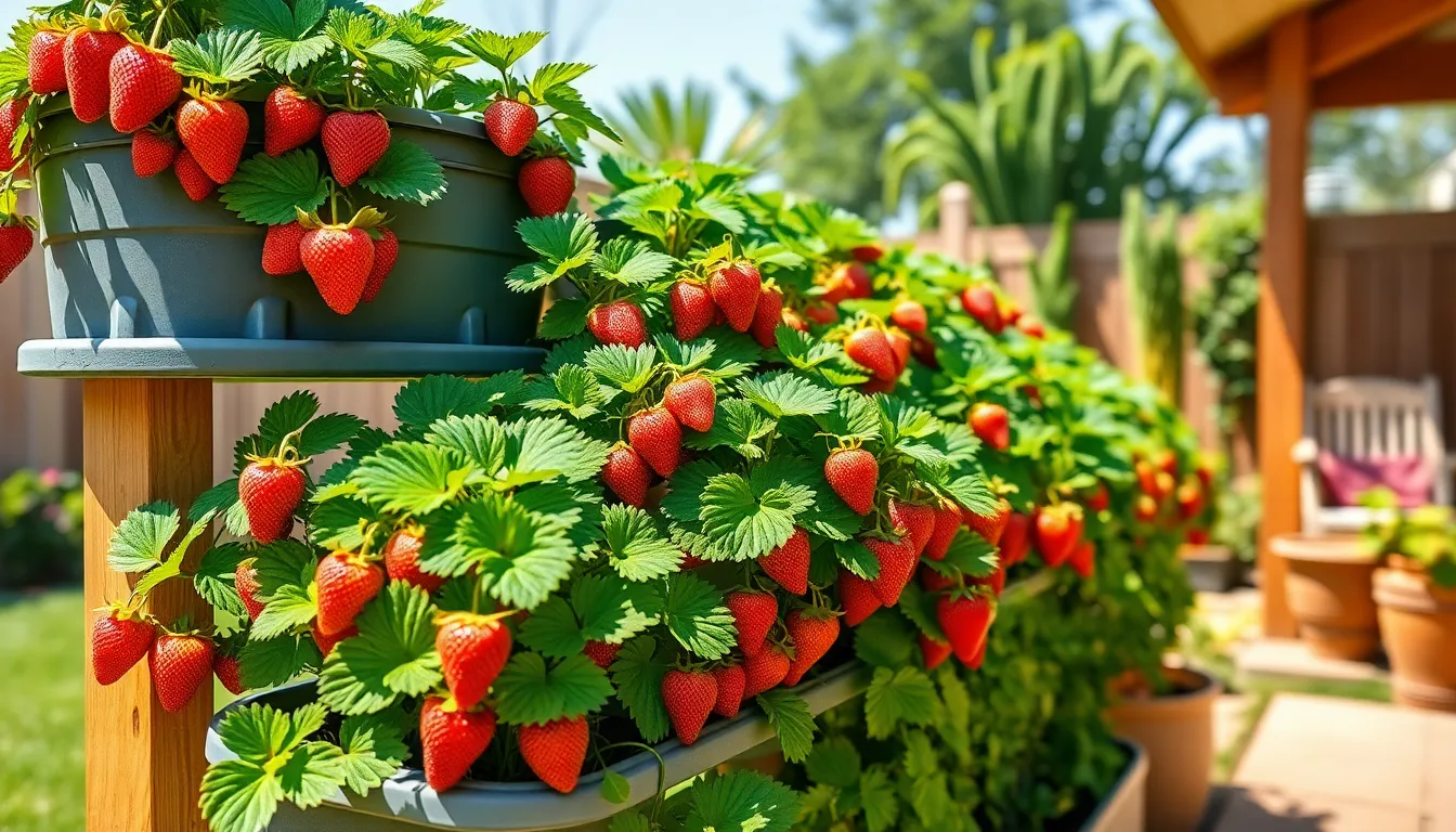 How to Start Growing Strawberries Vertically: Save Space & Triple Your Harvest 15
