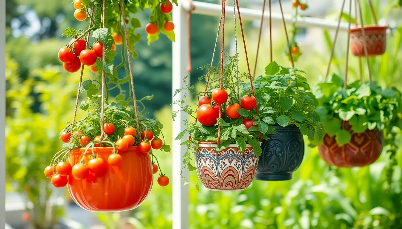 27 Creative Hanging Vegetable Garden Ideas for Small Spaces (2025 Guide) 16 27 Creative Hanging Vegetable Garden Ideas for Small Spaces (2025 Guide) 15
