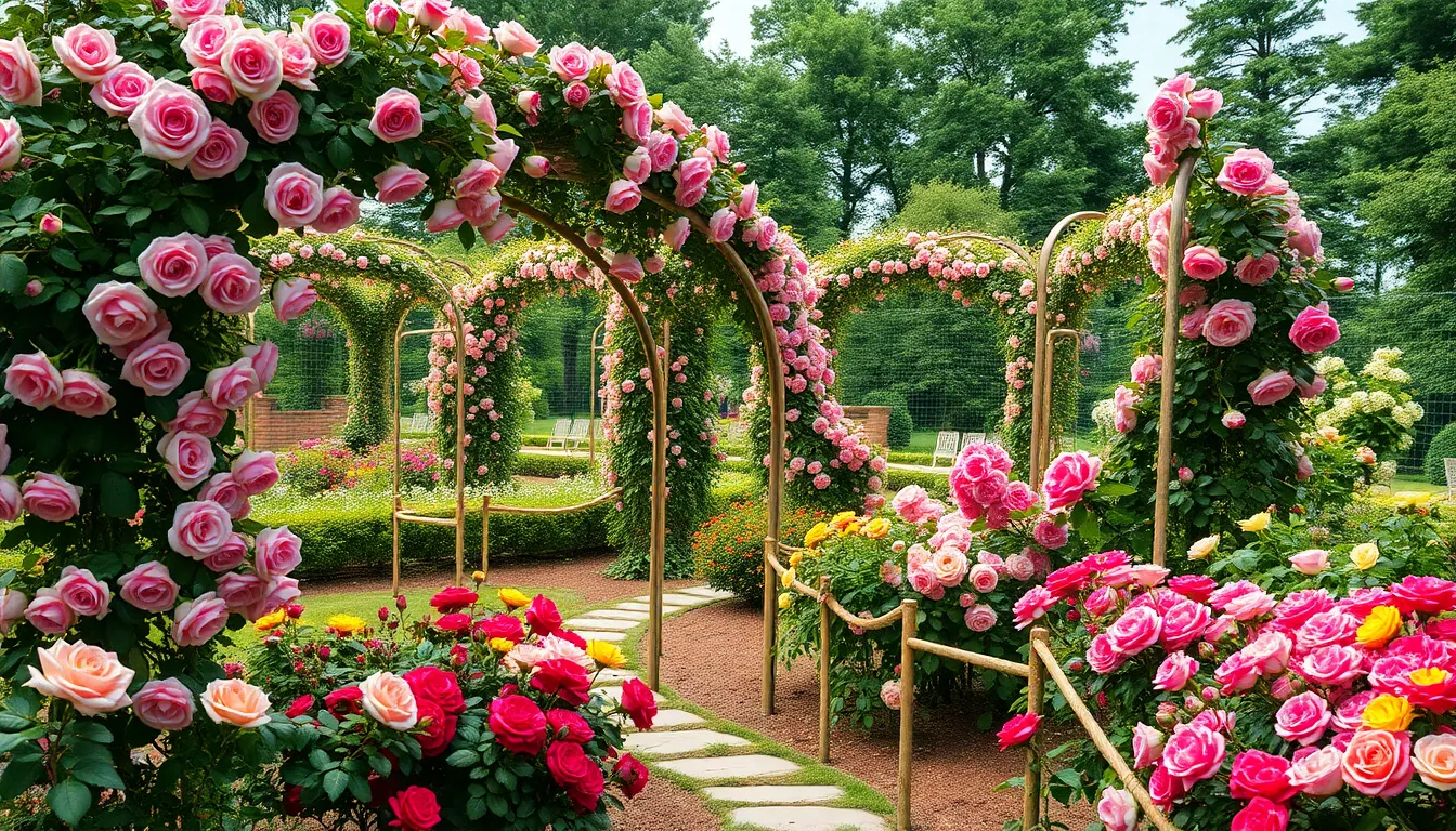 27 Stunning Rose Garden Ideas to Transform Your Backyard Into a Blooming Paradise 4 27 Stunning Rose Garden Ideas to Transform Your Backyard Into a Blooming Paradise 3