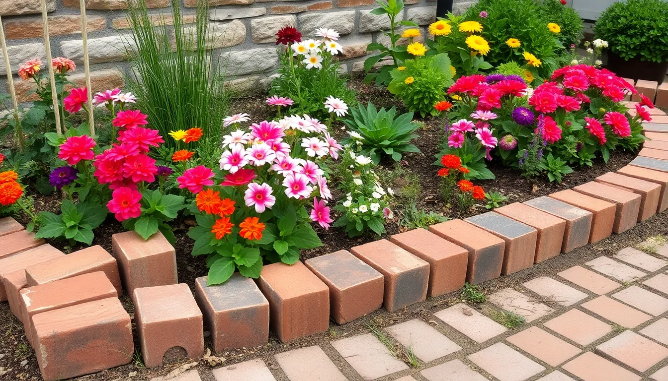 25 Creative Brick Edging Ideas for Garden Borders That Transform Your Yard 18 25 Creative Brick Edging Ideas for Garden Borders That Transform Your Yard 17