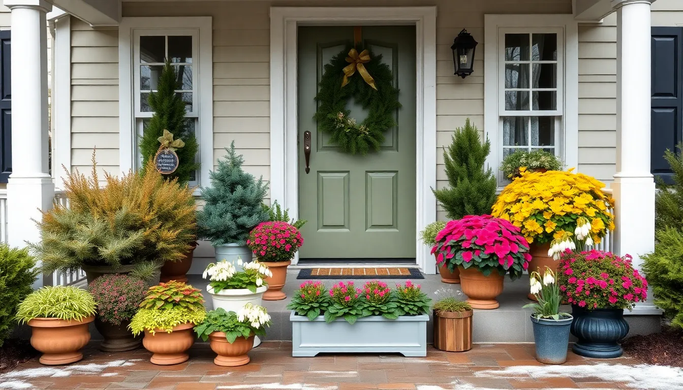 25 Stunning Front Porch Garden Ideas to Boost Your Home's Curb Appeal in 2025 18 25 Stunning Front Porch Garden Ideas to Boost Your Home's Curb Appeal in 2025 17