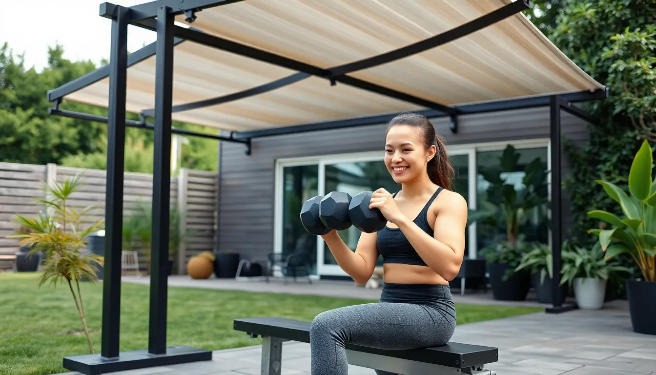 20 Creative Garden Gym Ideas to Transform Your Backyard Into a Home Fitness Paradise 18 20 Creative Garden Gym Ideas to Transform Your Backyard Into a Home Fitness Paradise 17