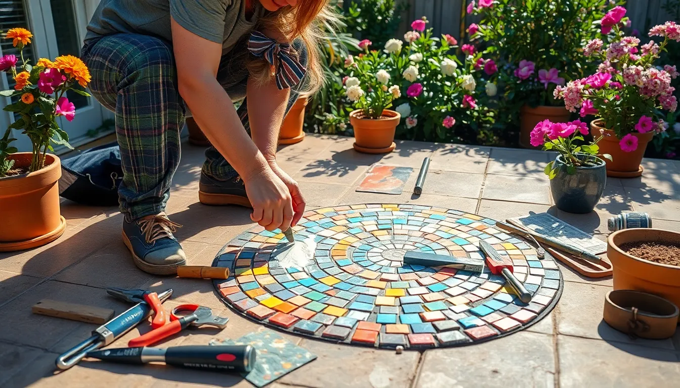 25 Stunning Garden Mosaic Ideas to Transform Your Outdoor Space Into Art 18 25 Stunning Garden Mosaic Ideas to Transform Your Outdoor Space Into Art 17