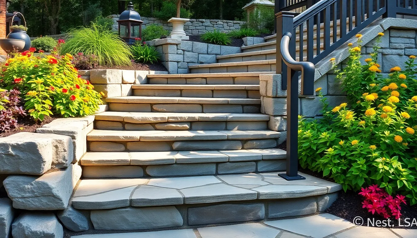 25 Creative Garden Steps Ideas to Transform Your Sloped Yard (DIY & Budget-Friendly) 18 25 Creative Garden Steps Ideas to Transform Your Sloped Yard (DIY & Budget-Friendly) 17