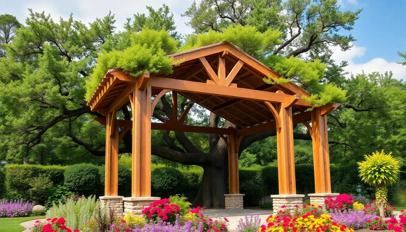25 Stunning Garden with Pergola Ideas to Transform Your Backyard into Paradise 18 25 Stunning Garden with Pergola Ideas to Transform Your Backyard into Paradise 17
