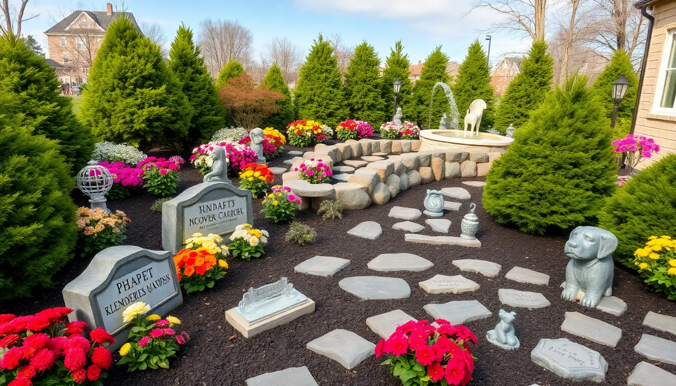25 Beautiful Pet Memorial Garden Ideas to Honor Your Beloved Companion Forever 18 25 Beautiful Pet Memorial Garden Ideas to Honor Your Beloved Companion Forever 17