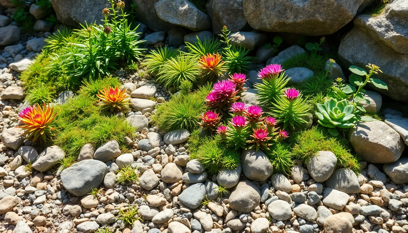 25 Creative Ideas for Small Rock Garden Designs That Transform Tiny Spaces 18 25 Creative Ideas for Small Rock Garden Designs That Transform Tiny Spaces 17