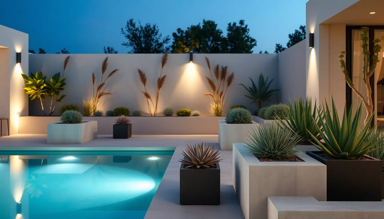 25 Stunning Backyard Landscaping Ideas with a Pool to Transform Your Outdoor Space 2 25 Stunning Backyard Landscaping Ideas with a Pool to Transform Your Outdoor Space 1