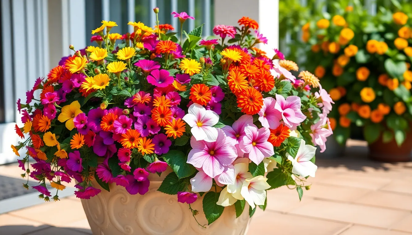 25 Stunning Container Gardening Flower Ideas That Transform Small Spaces 2 25 Stunning Container Gardening Flower Ideas That Transform Small Spaces 1