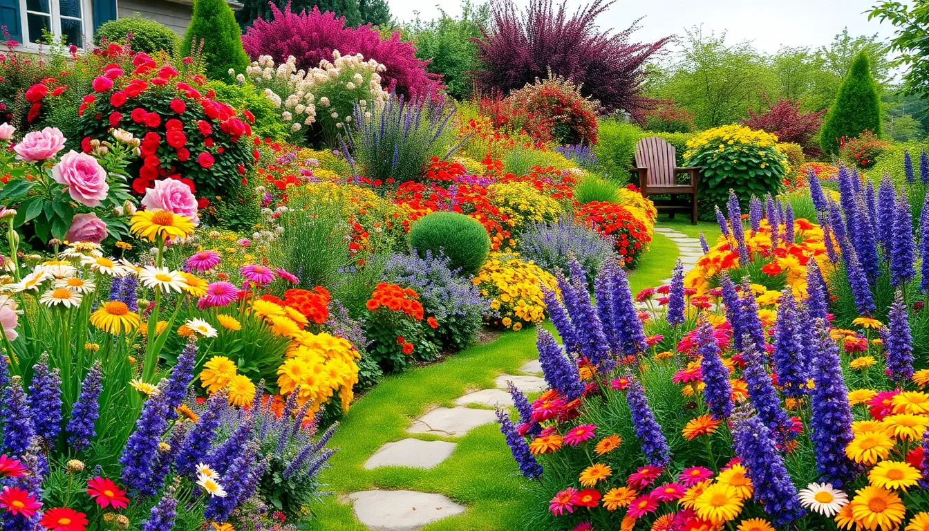 25 Cottage Garden Ideas That Transform Any Space Into a Charming Paradise 2 25 Cottage Garden Ideas That Transform Any Space Into a Charming Paradise 1