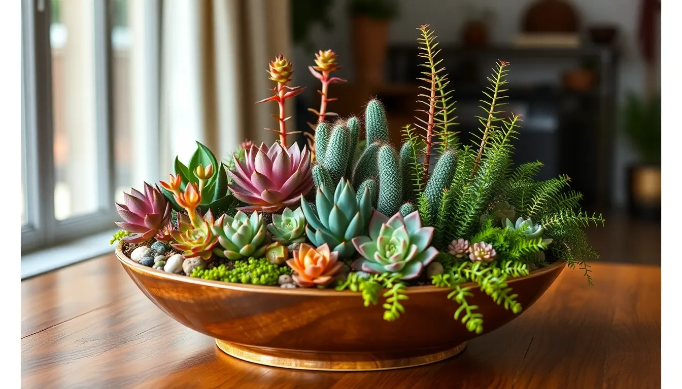 25 Stunning Dish Garden Ideas That Transform Any Space Into a Mini Paradise 2 25 Stunning Dish Garden Ideas That Transform Any Space Into a Mini Paradise 1