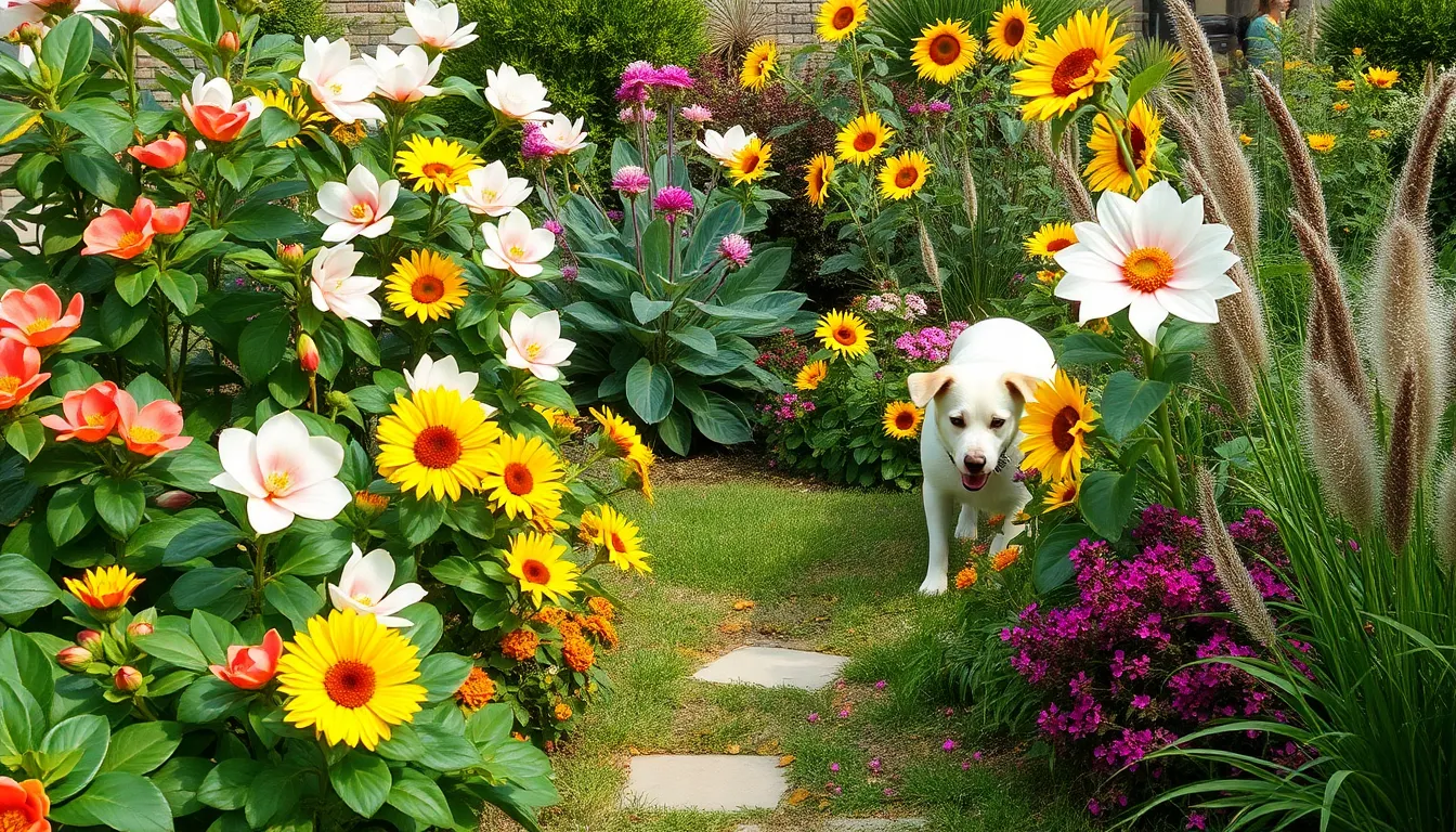27 Dog Friendly Garden Ideas That Keep Your Yard Beautiful & Your Pup Safe 2 27 Dog Friendly Garden Ideas That Keep Your Yard Beautiful & Your Pup Safe 1