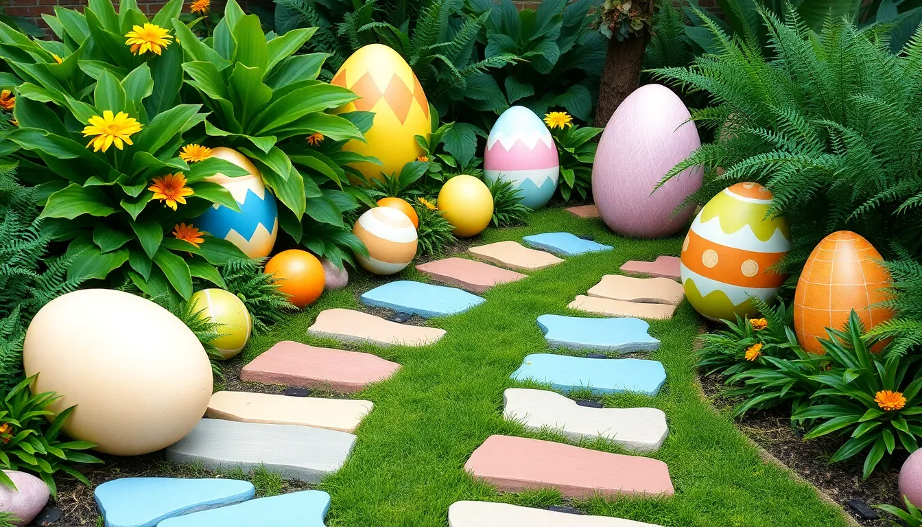 25 Creative Easter Garden Ideas to Transform Your Yard Into a Spring Wonderland 2 25 Creative Easter Garden Ideas to Transform Your Yard Into a Spring Wonderland 1