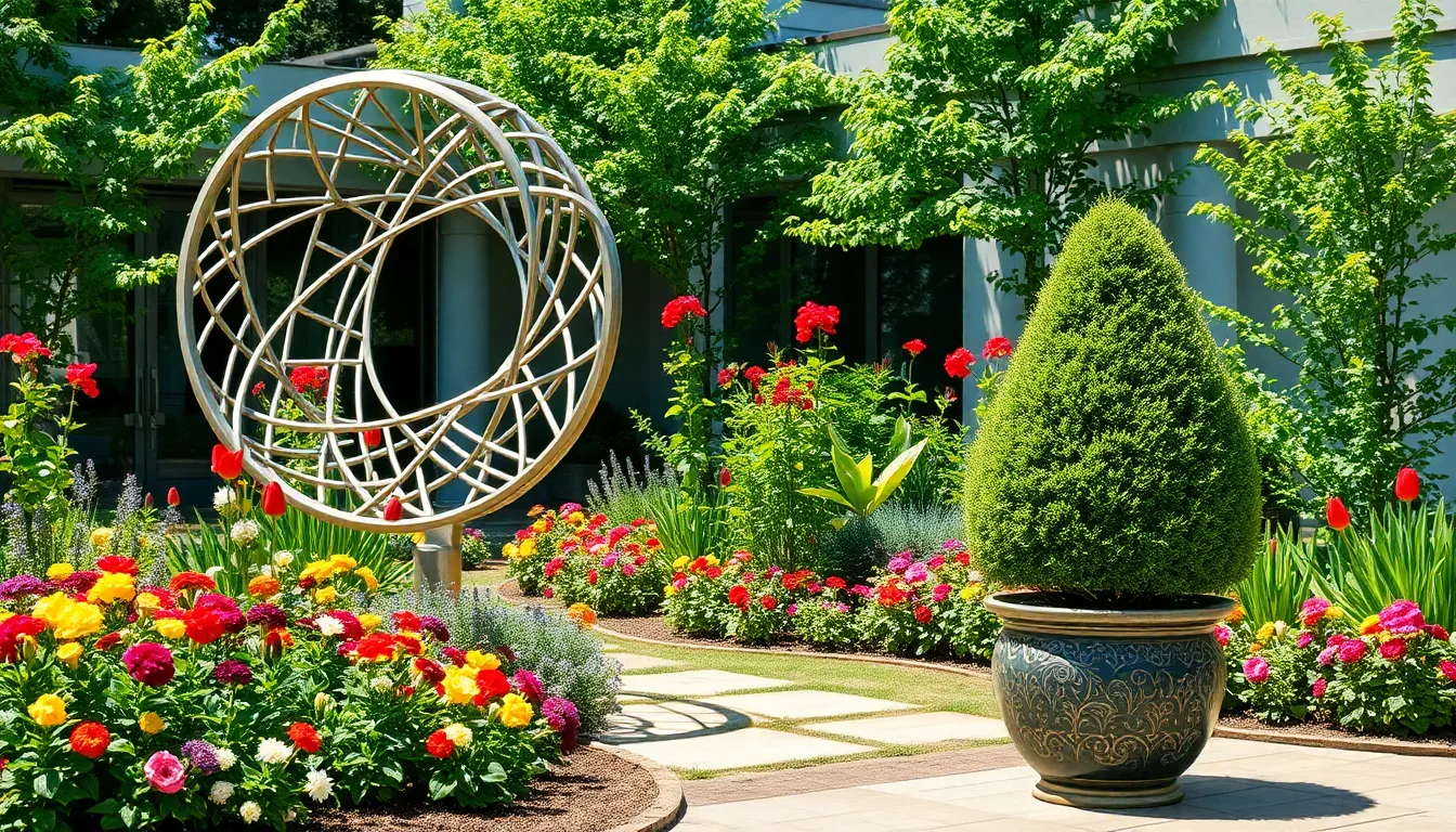 20 Stunning Garden Centerpiece Ideas to Transform Your Outdoor Space 2 20 Stunning Garden Centerpiece Ideas to Transform Your Outdoor Space 1