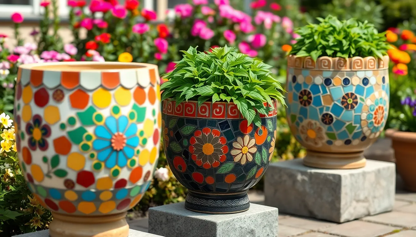 25 Stunning Garden Mosaic Ideas to Transform Your Outdoor Space Into Art 2 25 Stunning Garden Mosaic Ideas to Transform Your Outdoor Space Into Art 1