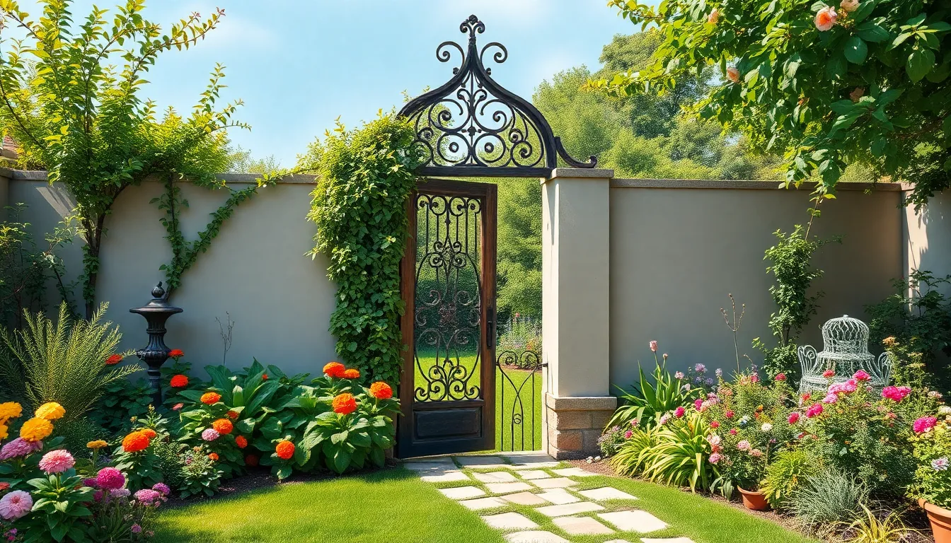 25 Stunning Garden Mural Ideas to Transform Your Outdoor Space (DIY & Pro Tips) 2 25 Stunning Garden Mural Ideas to Transform Your Outdoor Space (DIY & Pro Tips) 1