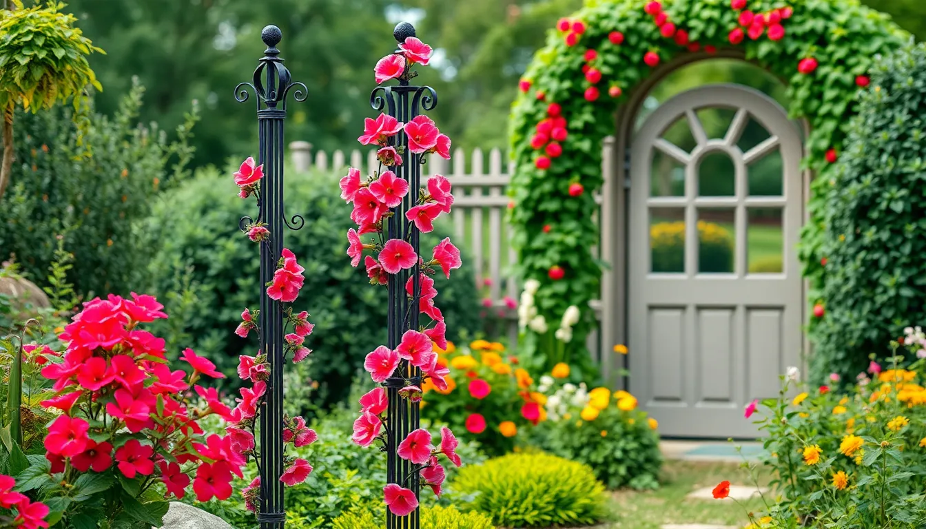 15 Stunning Garden Obelisk Ideas to Transform Your Outdoor Space 2 15 Stunning Garden Obelisk Ideas to Transform Your Outdoor Space 1