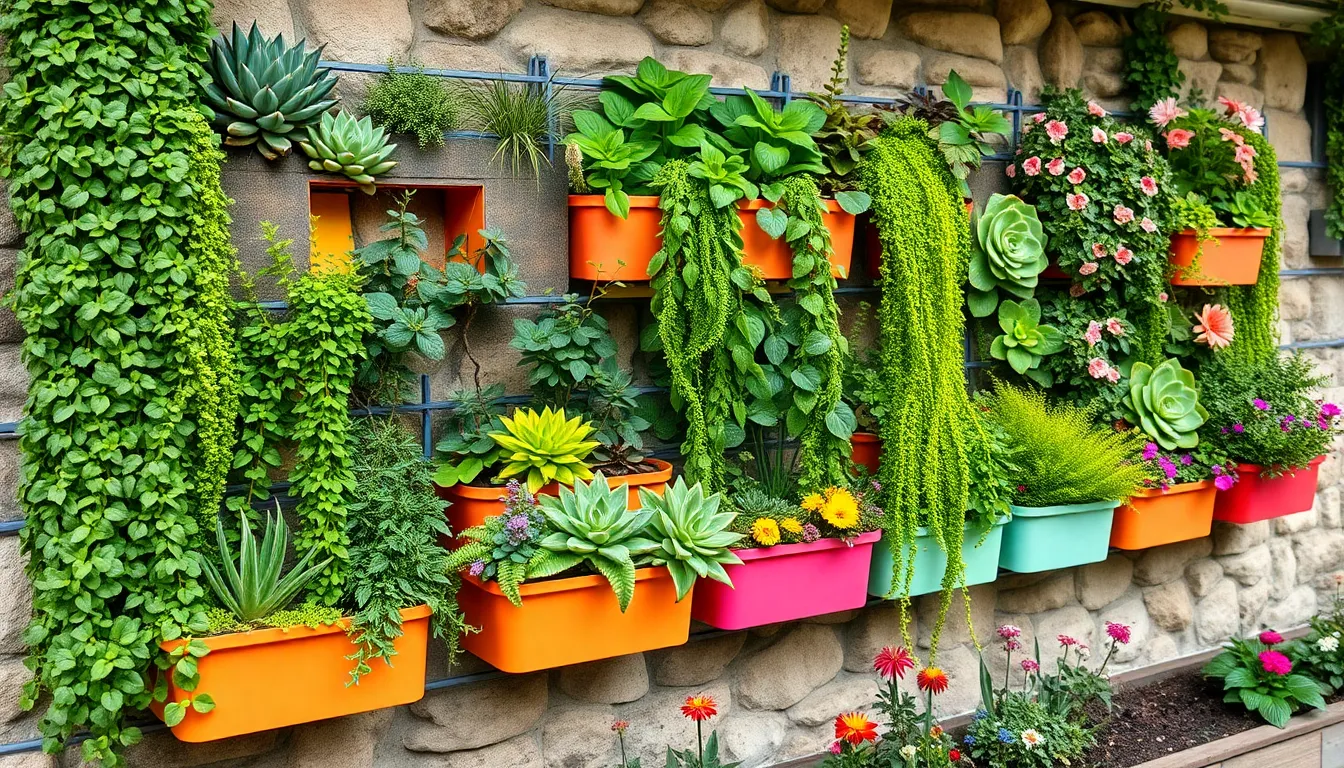 25 Creative Garden Wall Art Ideas to Transform Your Outdoor Space in 2025 2 25 Creative Garden Wall Art Ideas to Transform Your Outdoor Space in 2025 1