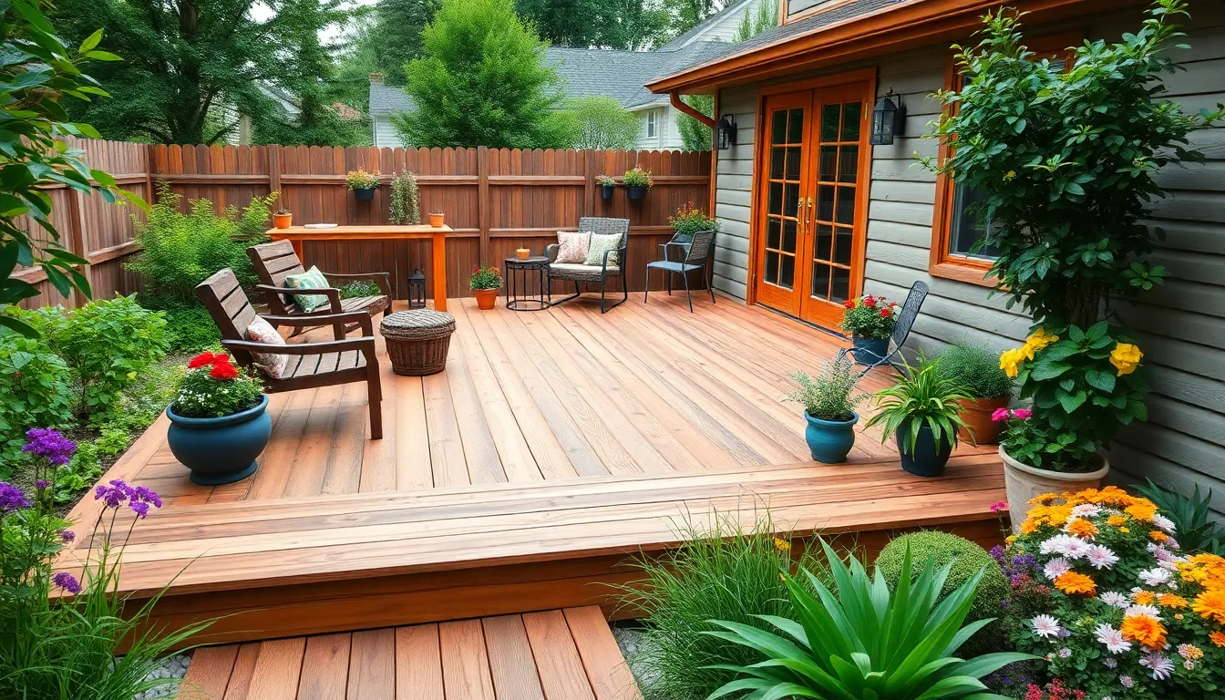 15 Creative Ideas for Decking in Garden Spaces That Transform Any Backyard 2 15 Creative Ideas for Decking in Garden Spaces That Transform Any Backyard 1