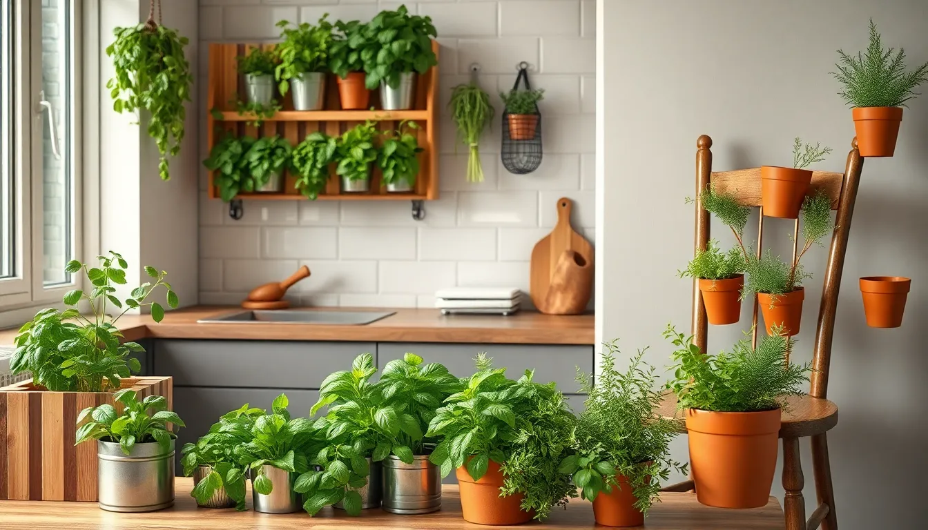 15 Creative Ideas for Indoor Herb Garden: Transform Your Kitchen into a Fresh Haven 2 15 Creative Ideas for Indoor Herb Garden: Transform Your Kitchen into a Fresh Haven 1