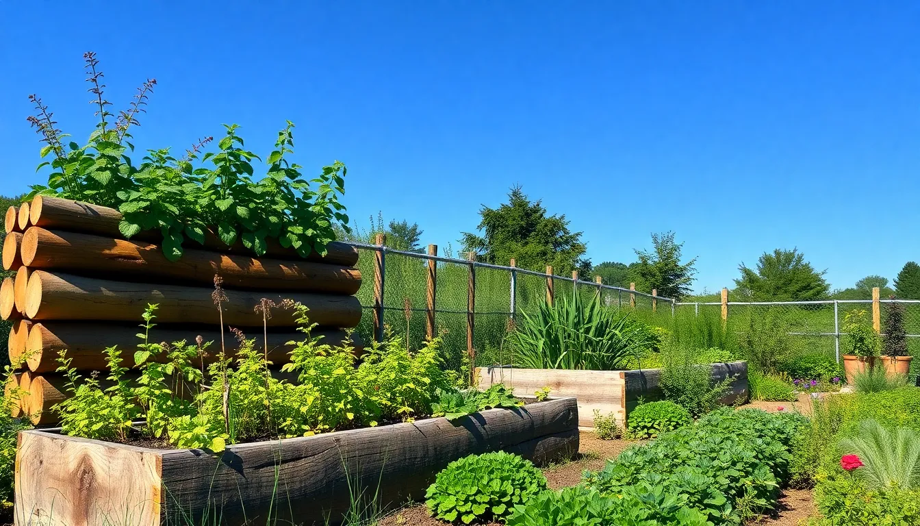 20 Creative Ideas for Logs in Garden Design: Transform Your Yard on a Budget 2 20 Creative Ideas for Logs in Garden Design: Transform Your Yard on a Budget 1