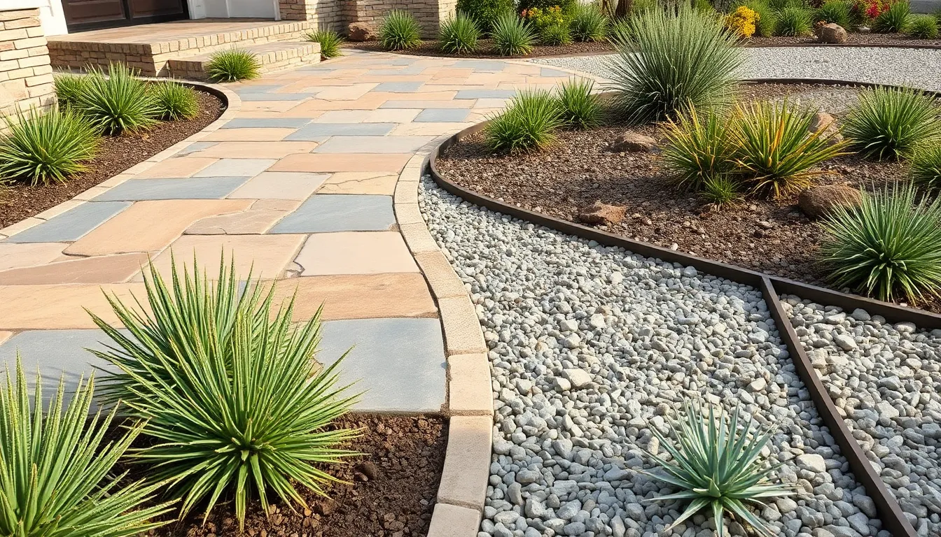 12 Easy Low Maintenance Front Garden Ideas That Save Time & Look Amazing 2 12 Easy Low Maintenance Front Garden Ideas That Save Time & Look Amazing 1