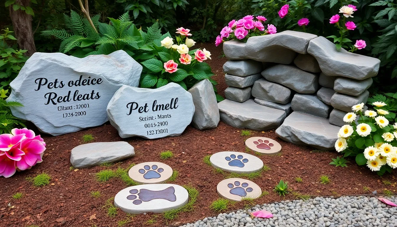 25 Beautiful Pet Memorial Garden Ideas to Honor Your Beloved Companion Forever 2 25 Beautiful Pet Memorial Garden Ideas to Honor Your Beloved Companion Forever 1