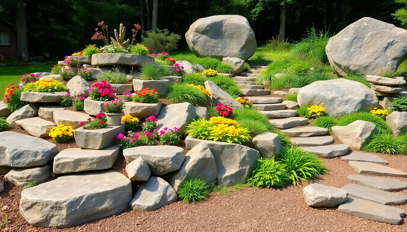 35 Creative Ideas for Stones in Garden Design That Transform Any Yard 2 35 Creative Ideas for Stones in Garden Design That Transform Any Yard 1