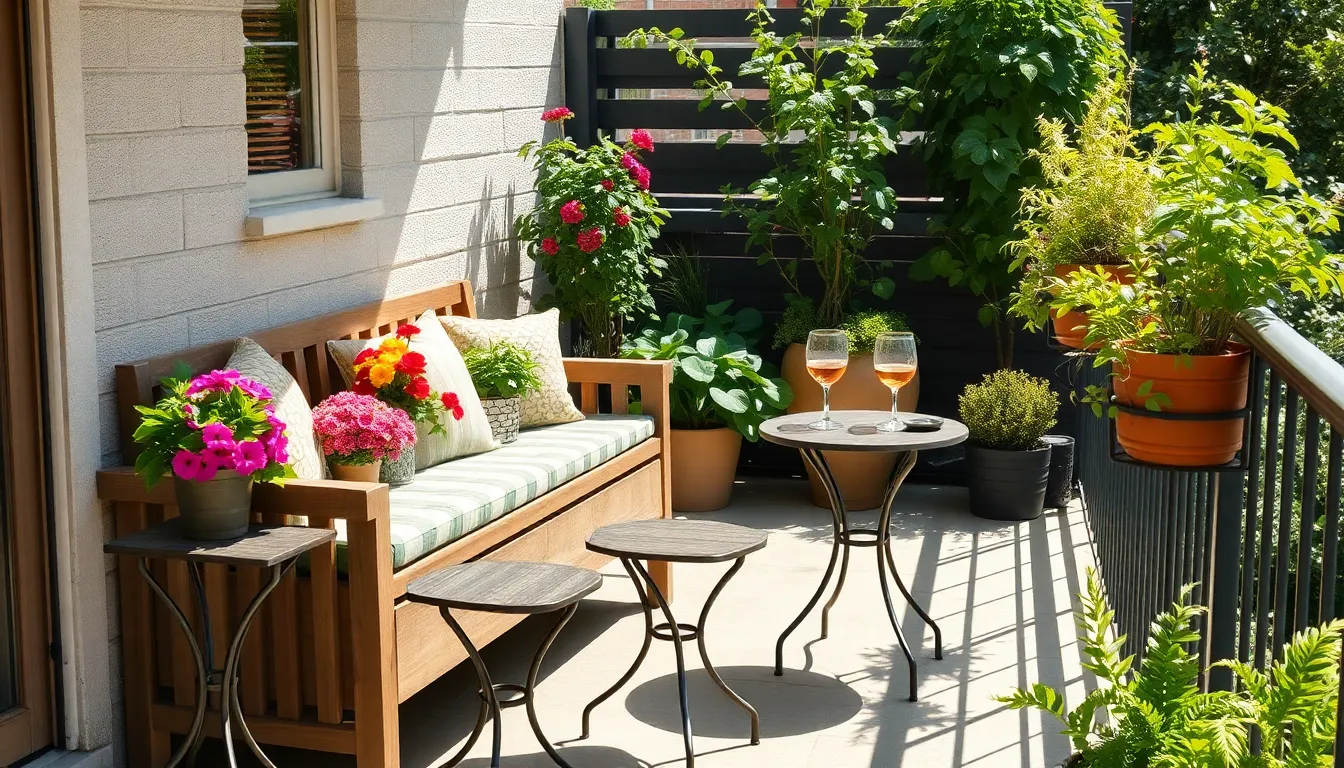 27 Small Patio Garden Ideas That Transform Tiny Spaces Into Lush Retreats 2 27 Small Patio Garden Ideas That Transform Tiny Spaces Into Lush Retreats 1