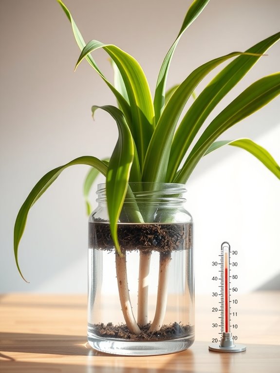 bright indirect light steady warmth well draining perlite peat moss