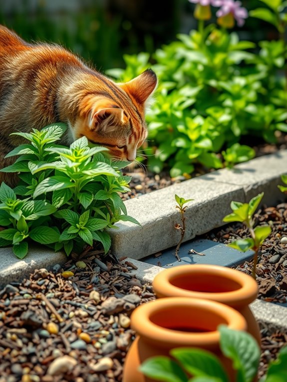 cat safe plant zones deter digging entertain