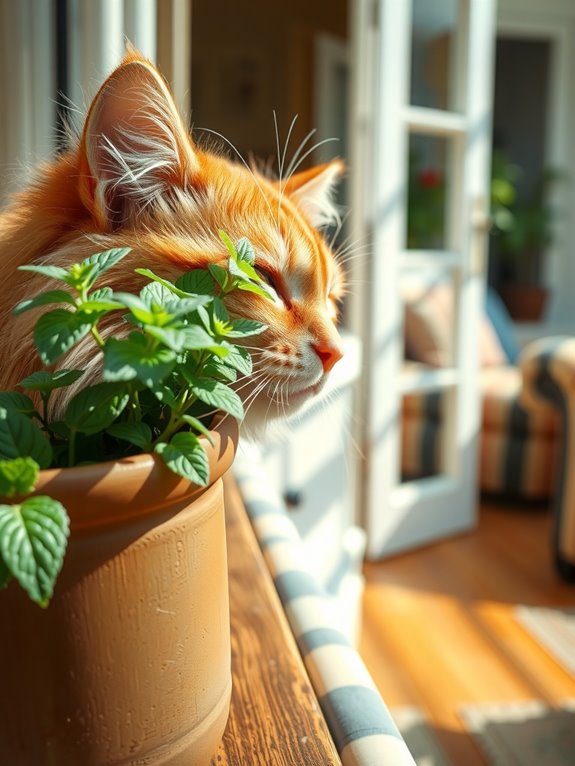 catmint nepetalactone actinidine more playful
