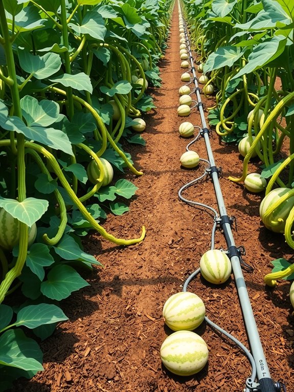 consistent deep watering and mulch