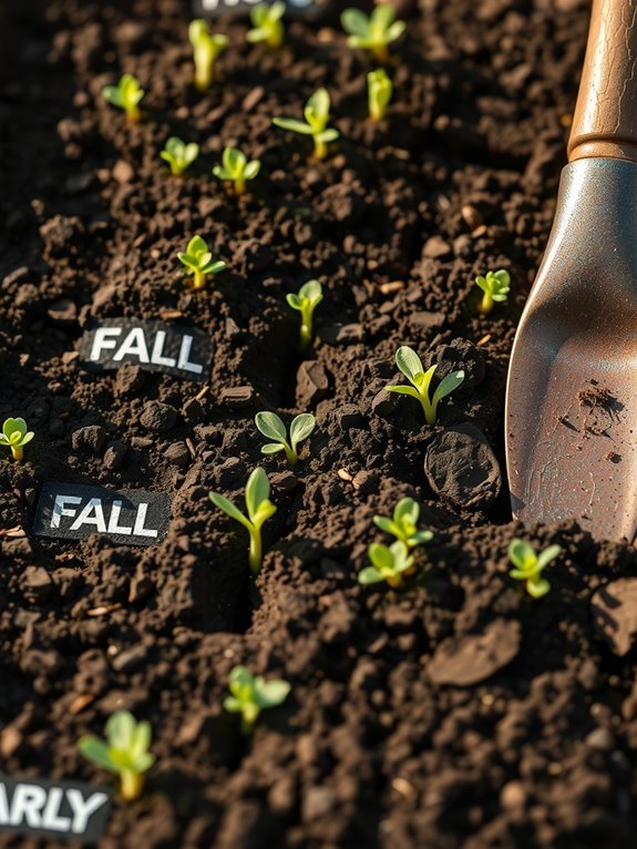 direct sow seeds by season timing