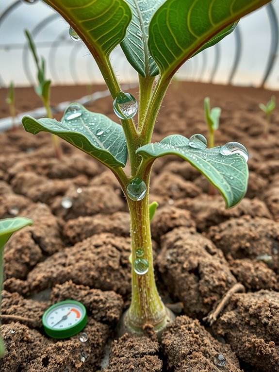 dry soil shallow rainfall shortfalls