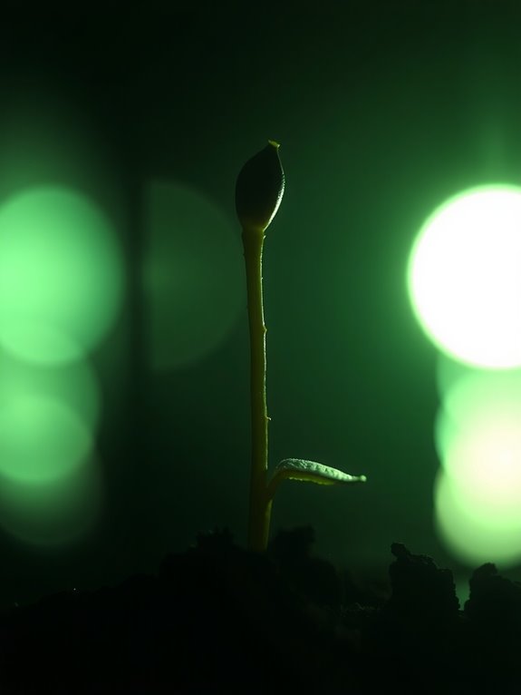 etiolation darkness triggers elongation growth