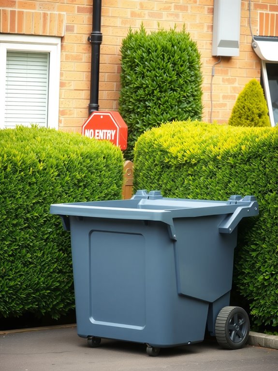 front garden private vs council land