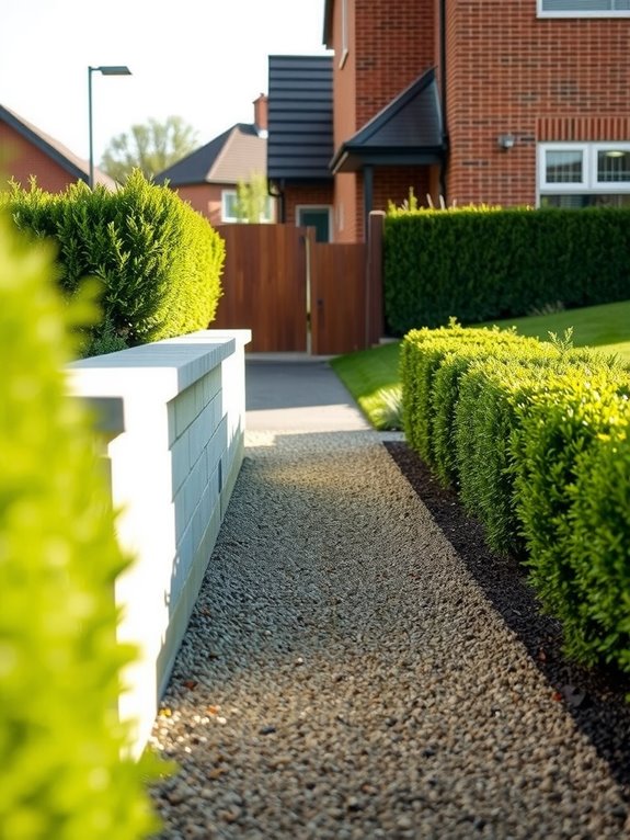 front wall height planning limits