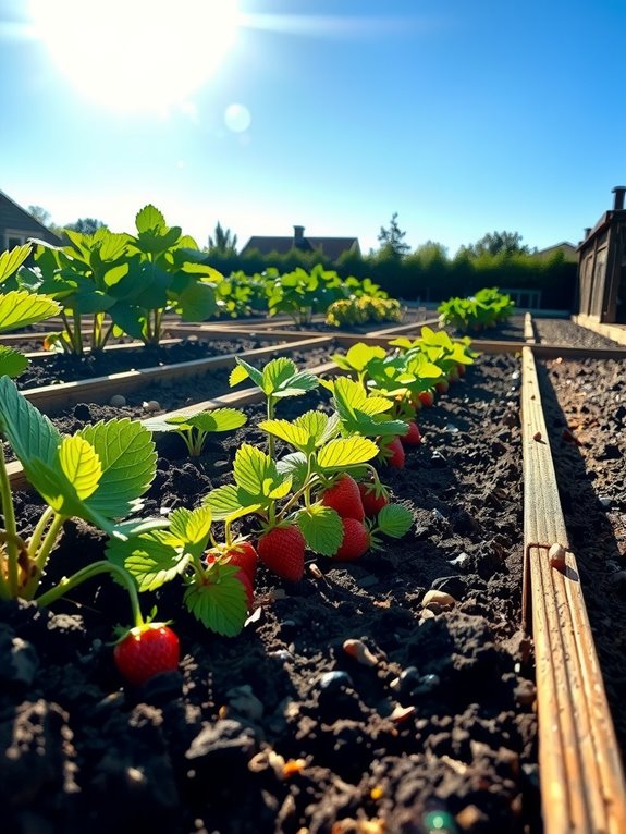 full sun well drained raised bed