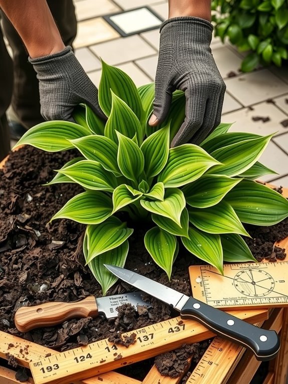 garden fork loosens knife cuts safely