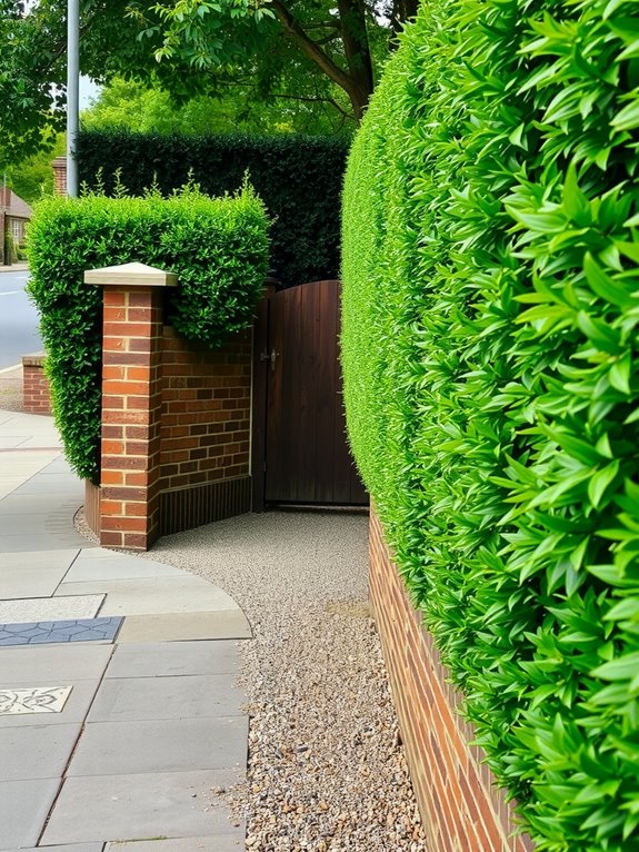 lower 1m hedge height near roadways