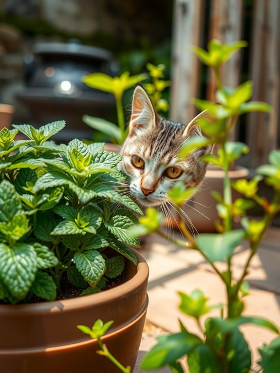 mint toxicity in cats varying severity