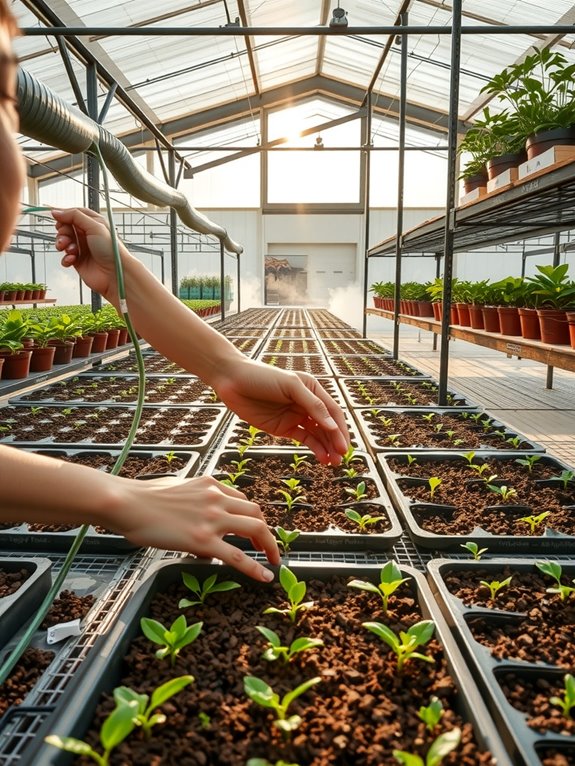 nurseries grow transplant ready stock