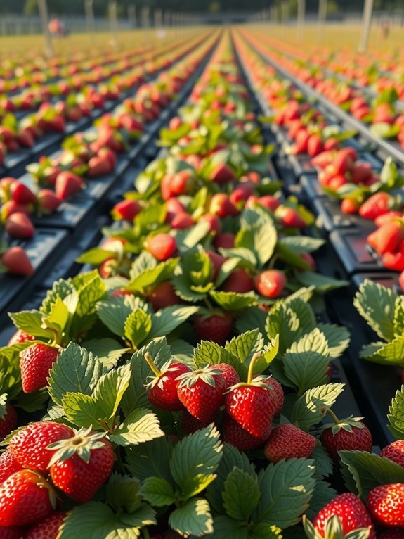 optimal strawberry planting density guidelines