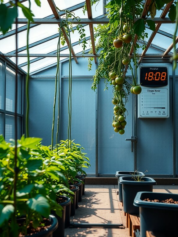 photoperiod governs flowering timing