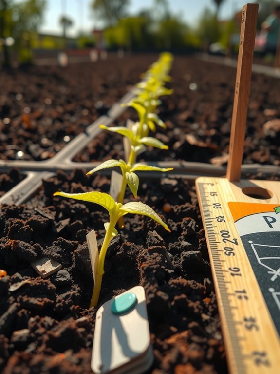 plant seeds thin to two strong